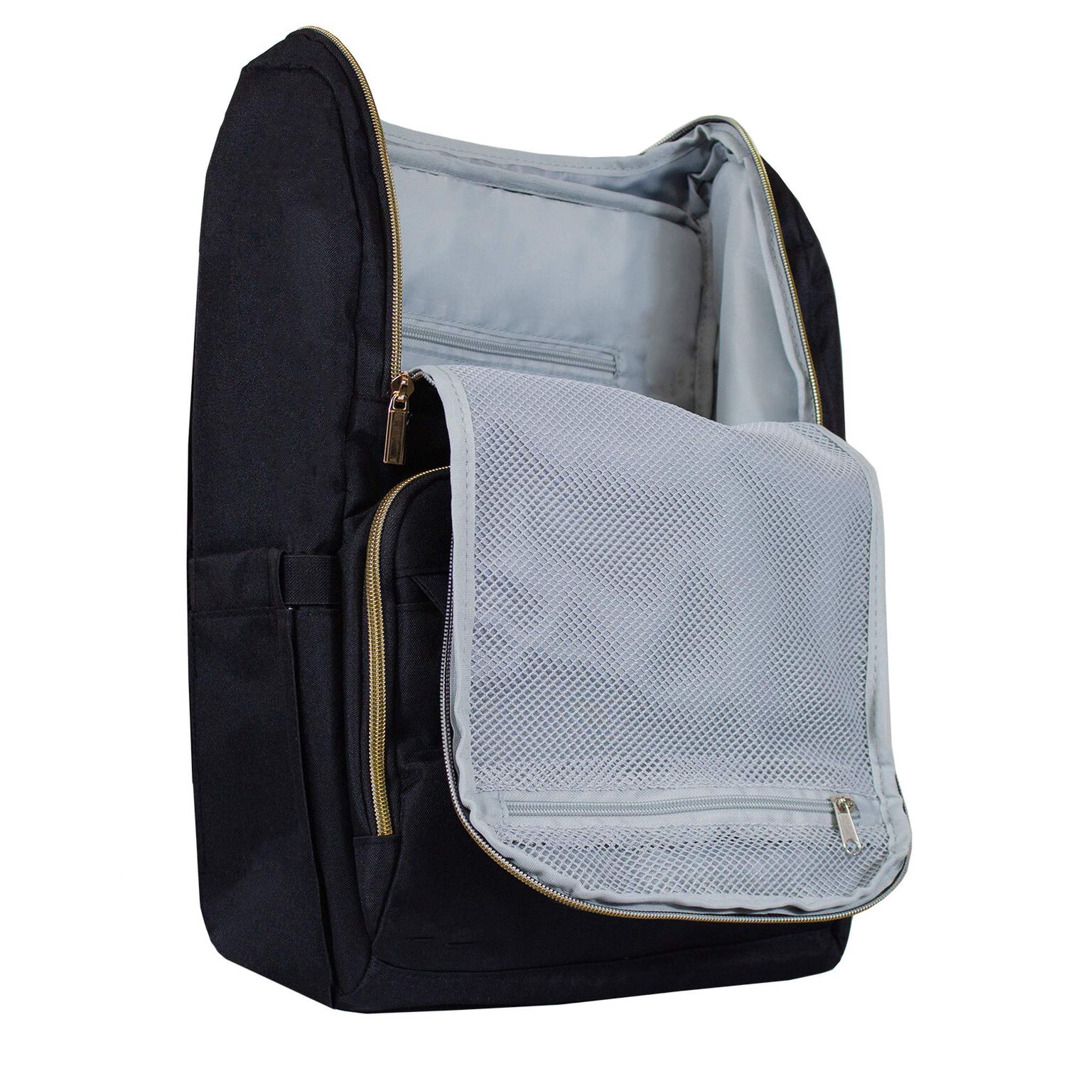 Mochila Maternal Premium Black Gold image number 3.0